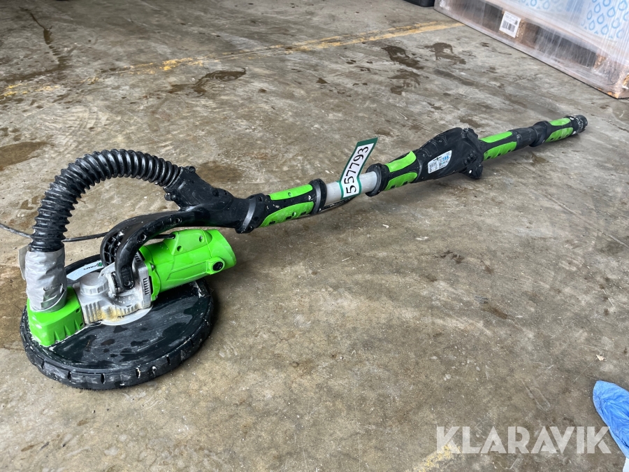 Vægsliber Powercraft Med teleskop skaft