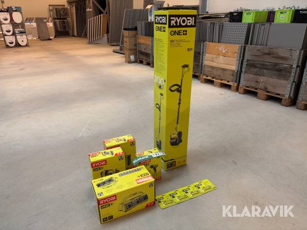 Blandet parti Ryobi værktøj