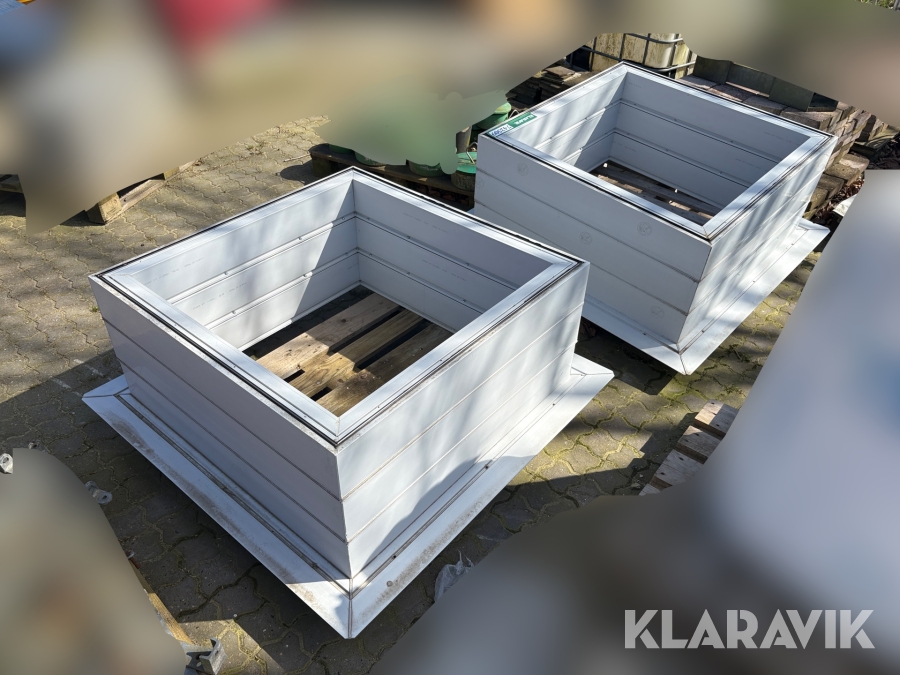 Opføringskasser til Velux ovenlys 2 styk