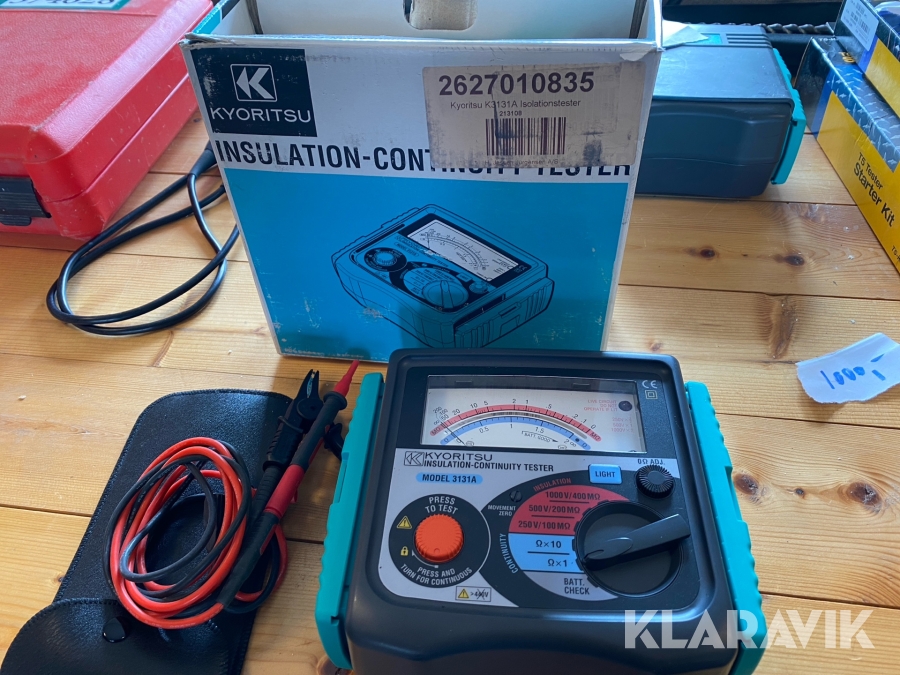 Isolationstester Kyoritsu 3131A 2 stk
