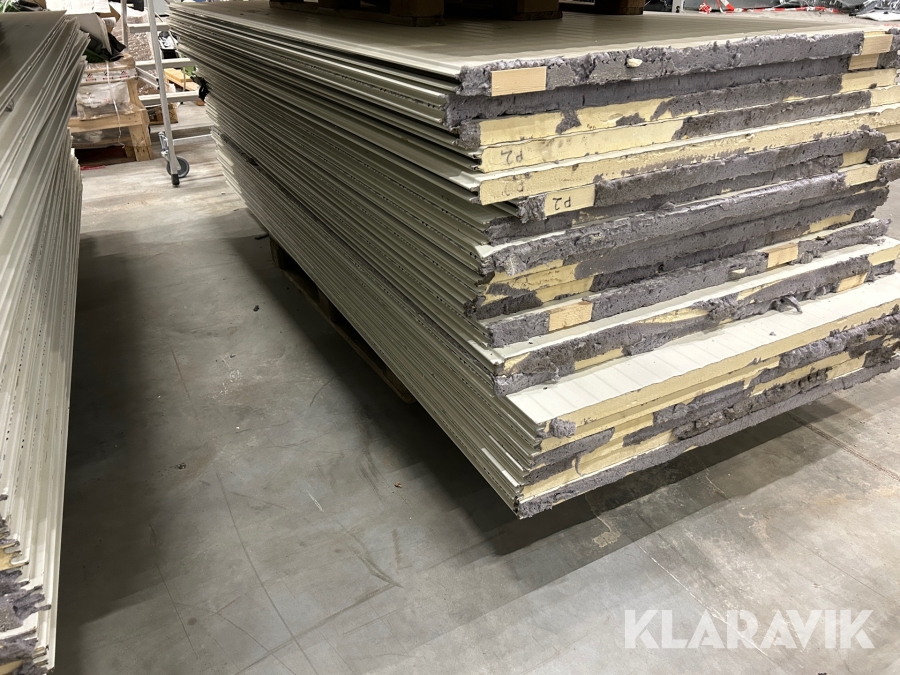 Sandwich paneler, Greve, Klaravik auktioner