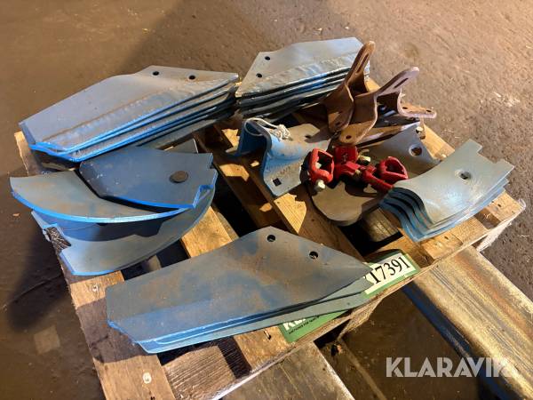 Blandet lot sliddele - passer på lemken