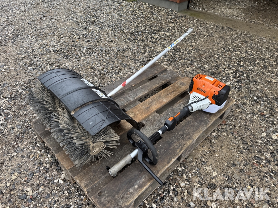 Kombimaskine Stihl KMBI med børstevalse