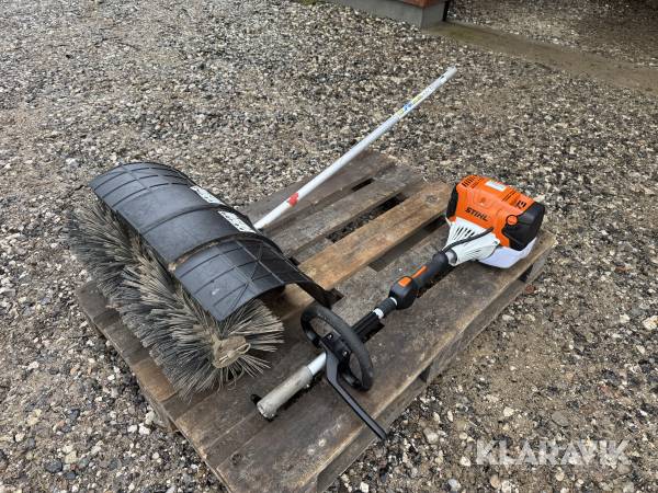Kombimaskine Stihl KMBI med børstevalse
