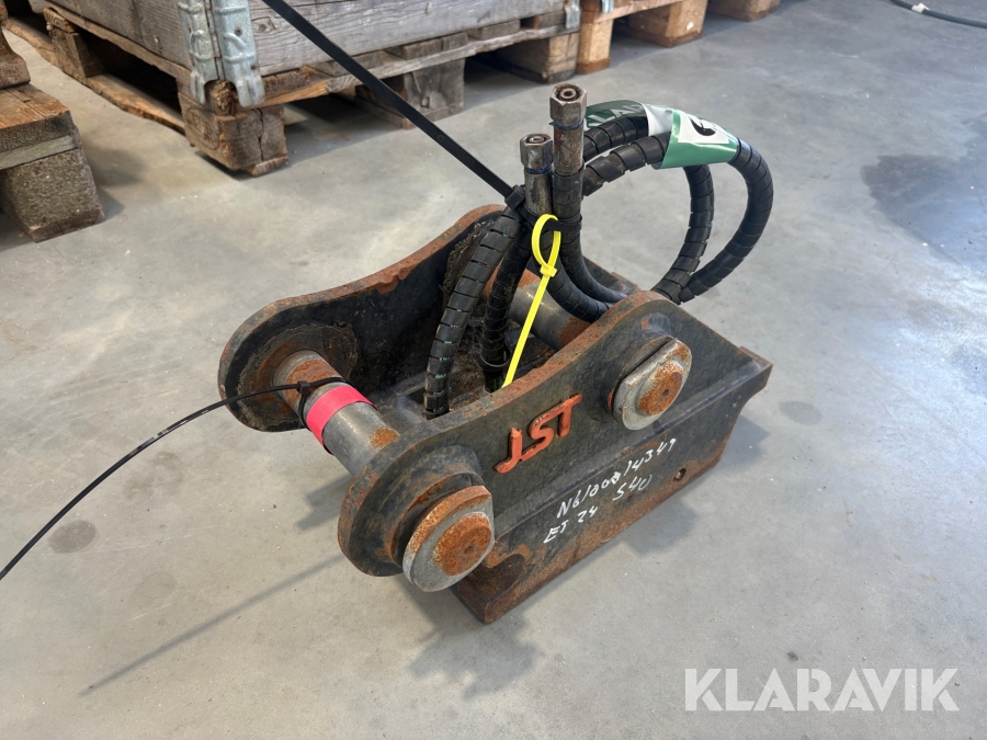 Hydraulisk hurtigskifte JST S40 HY