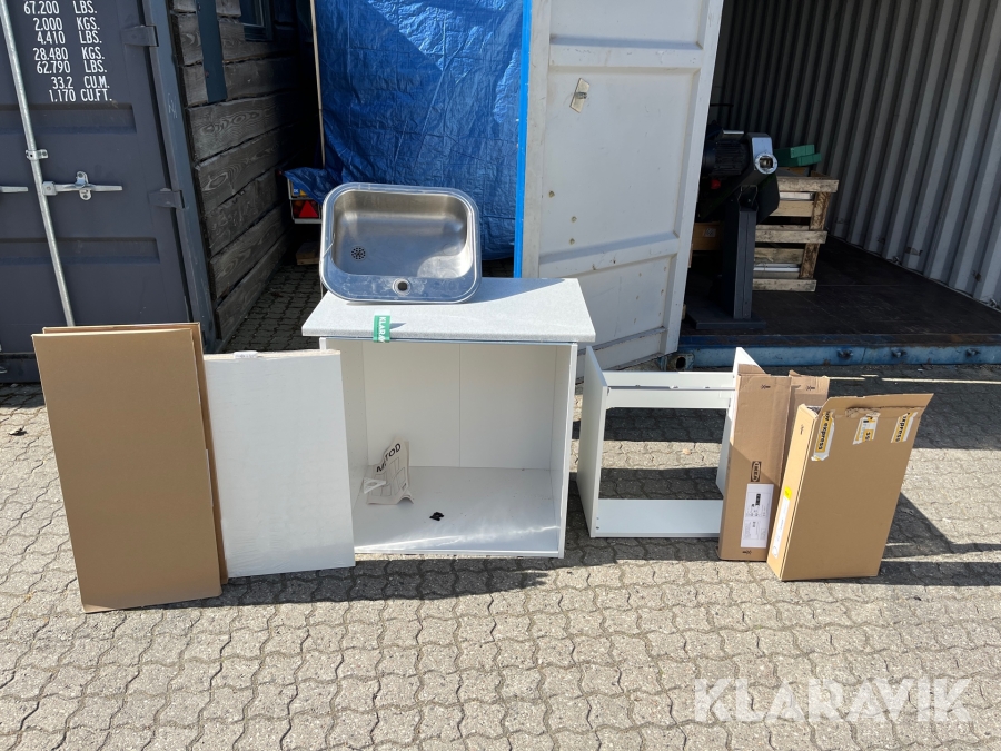 Køkken og bad skab Ikea Metod, Enhet og Maximera