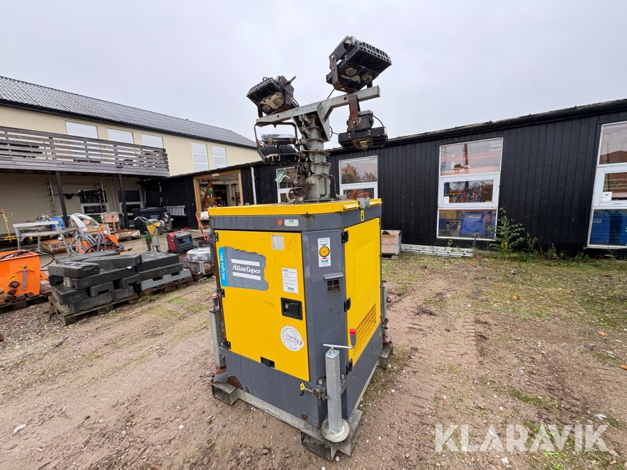Teleskoplysmast Atlas Copco HiLight B5+ 8 meter