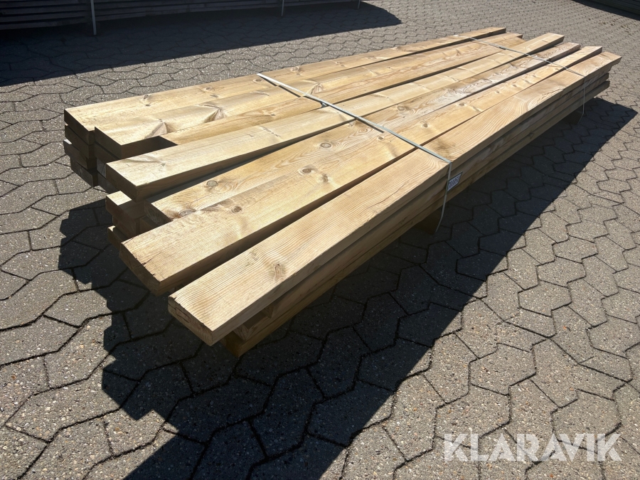 Reglar Trykimpreneret Og Høvle - 45x120 mm - 28 styks