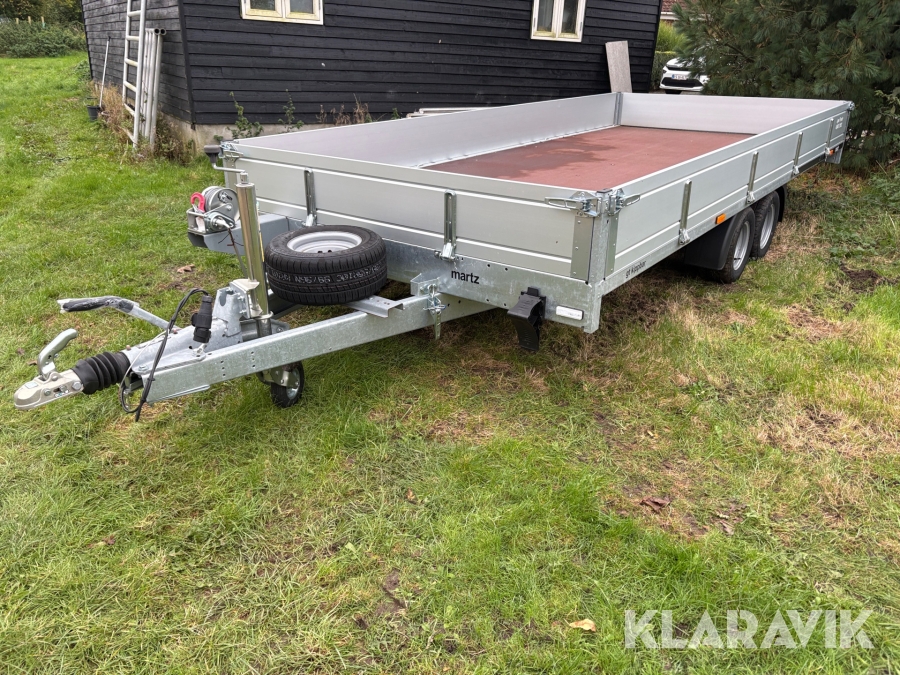 Trailer med tip Martz LGV