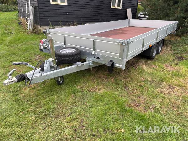 Trailer med tip Martz LGV
