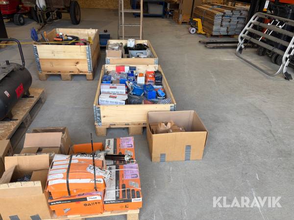 Blandet lot med håndværktøj