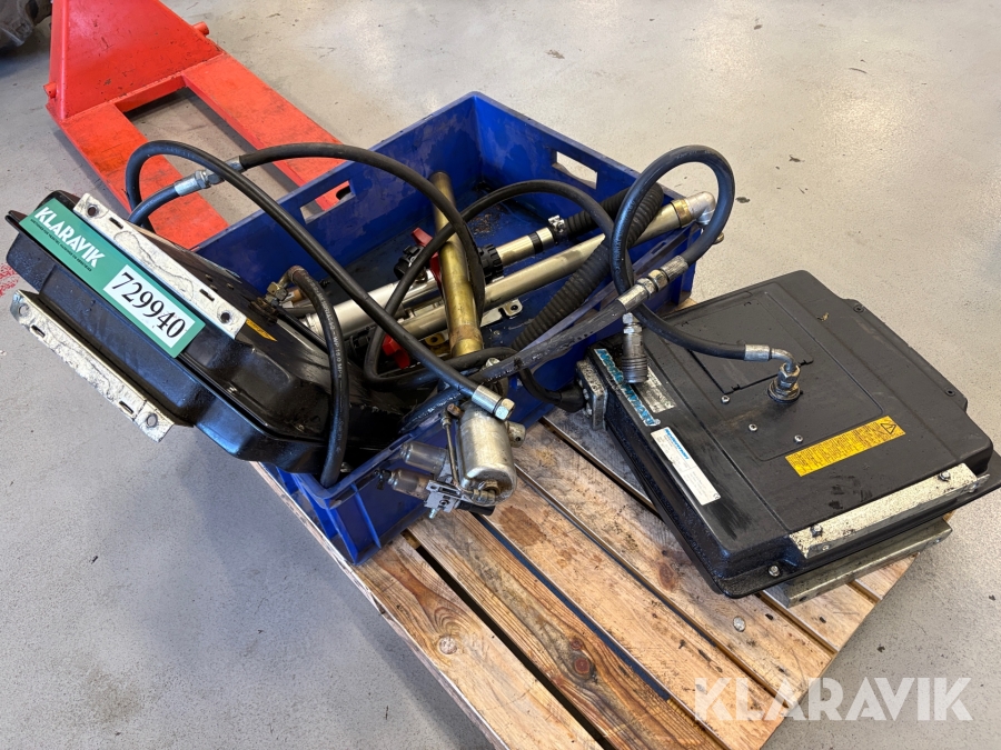 Luftdrevne oliepumper m/ slanger Nederman