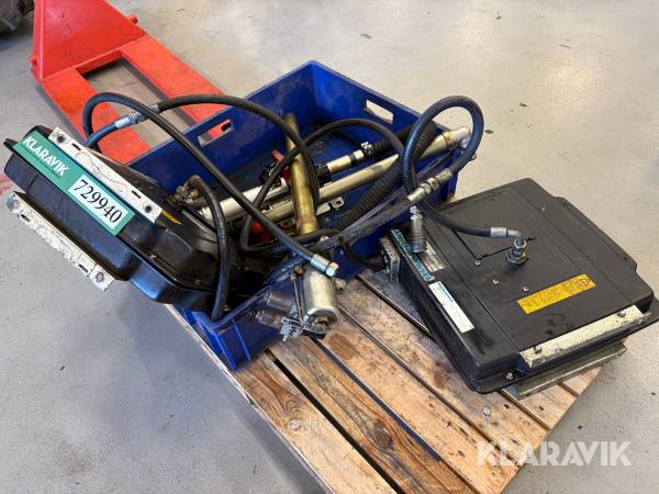 Luftdrevne oliepumper m/ slanger Nederman