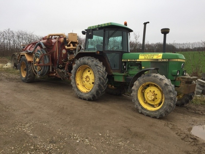 Traktor med Slamsuger