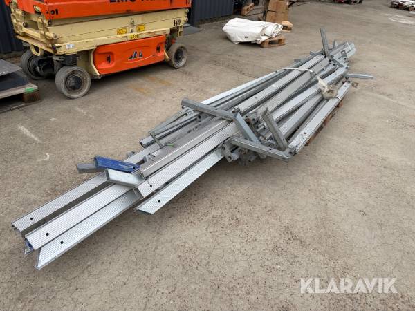 Teltstænger 9x9 meter uden teltdug