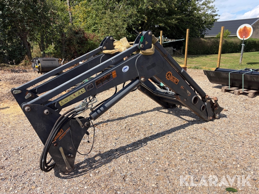 Frontlæsser Hauer POM-C 150 med John Deere-beslag