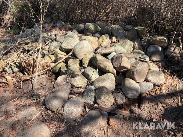 Marksten - blande størrelser