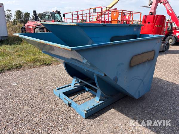 Tipcontainere Tippo 1100 og 3000 - 2 styk