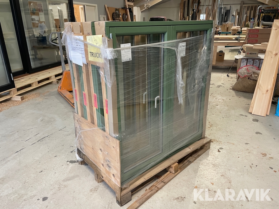 Vinduer Outrup 1258x1283mm 4 styk