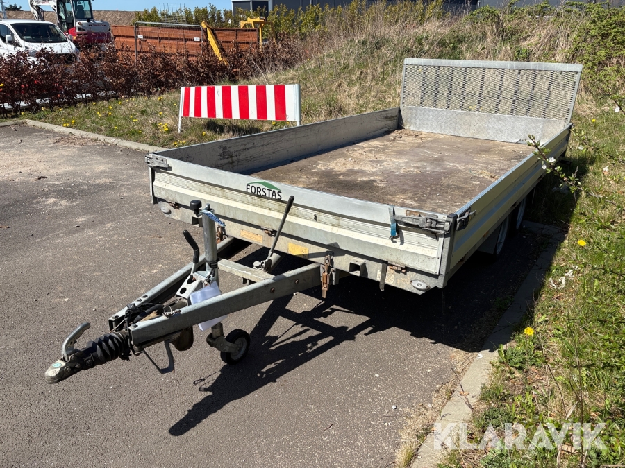Maskintrailer Variant 3521u4 3500 kg. 2-akslet