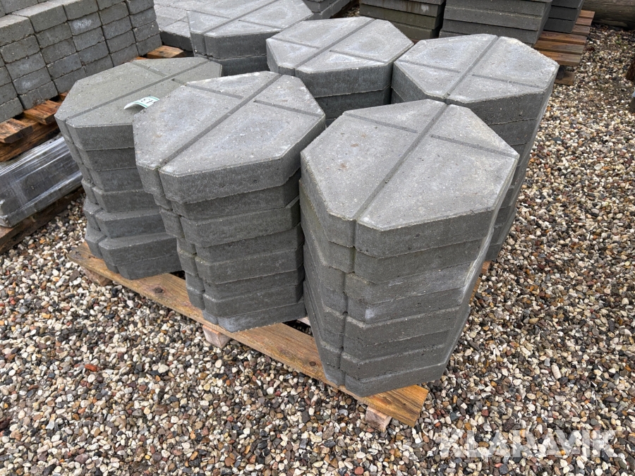 Knækfliser 47 styk.