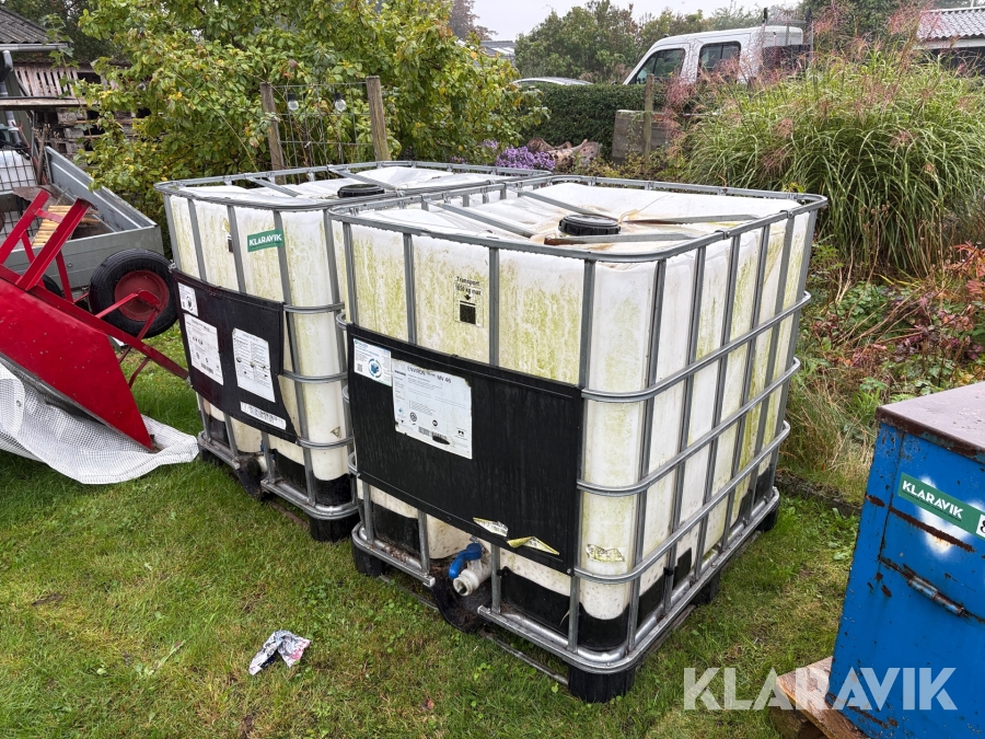 Palletanke 1000 L - 2 styk