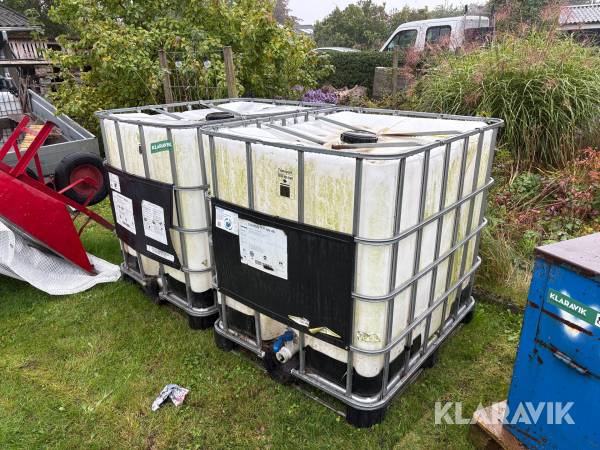Palletanke 1000 L - 2 styk