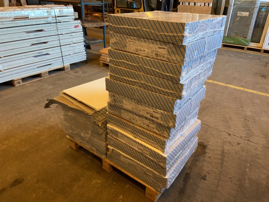 Ca 40 m2 akkustik loftplader