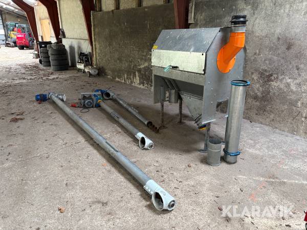 Kornrenser + 3 snegle Big dutchman Type 1