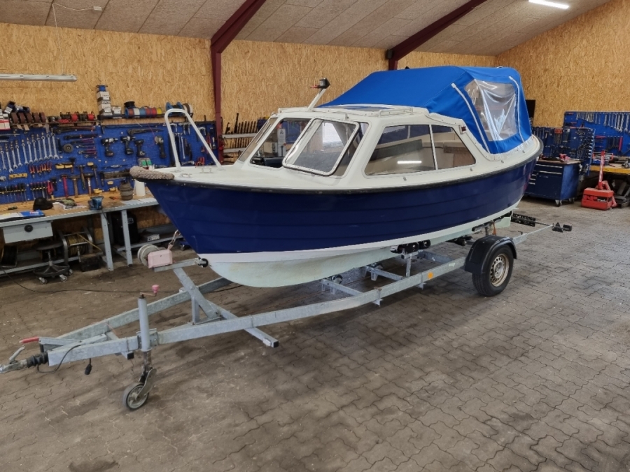 Motorjolle m. Trailer