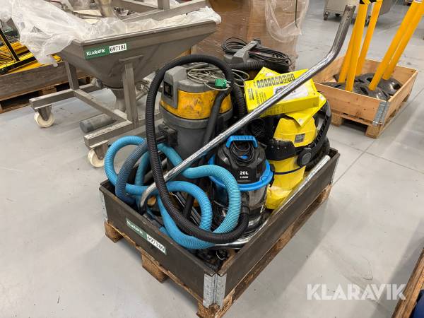 Industri støvsugere Kärcher, wasco og Ghibli - 4 enheder