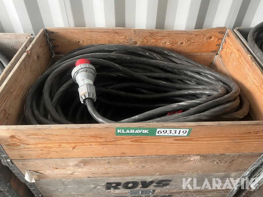 Elkabler 125A 5x35 4 styk kraftig model