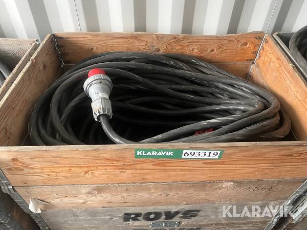 Elkabler 125A 5x35 4 styk kraftig model