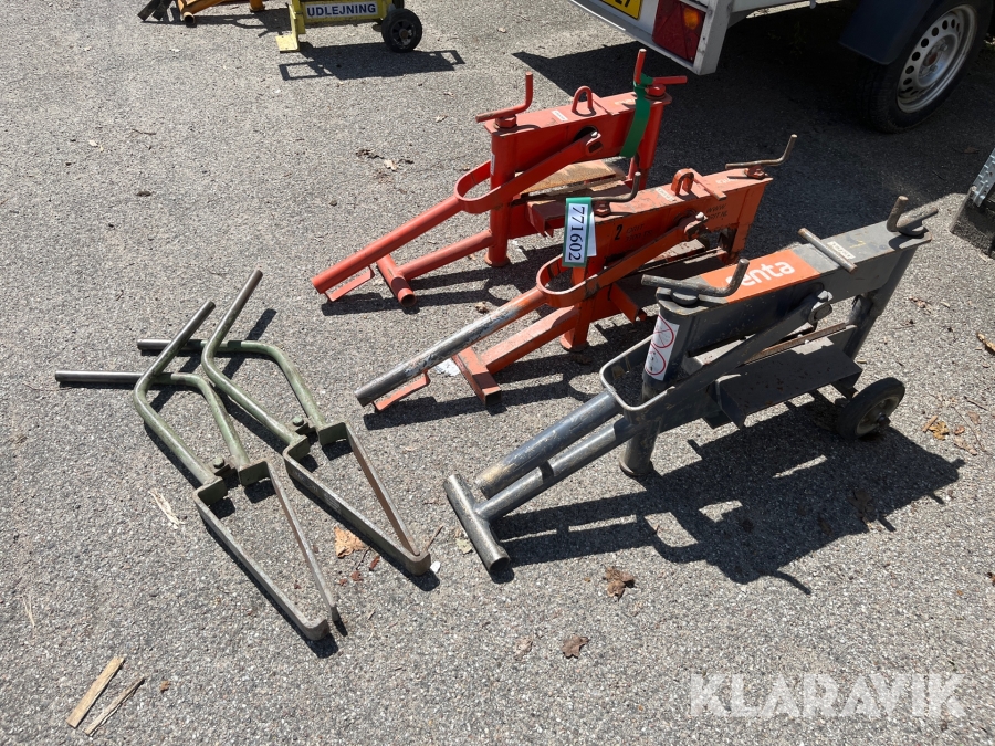 Stenklippere Orit 3300TS 3 styk samt kantstenstang