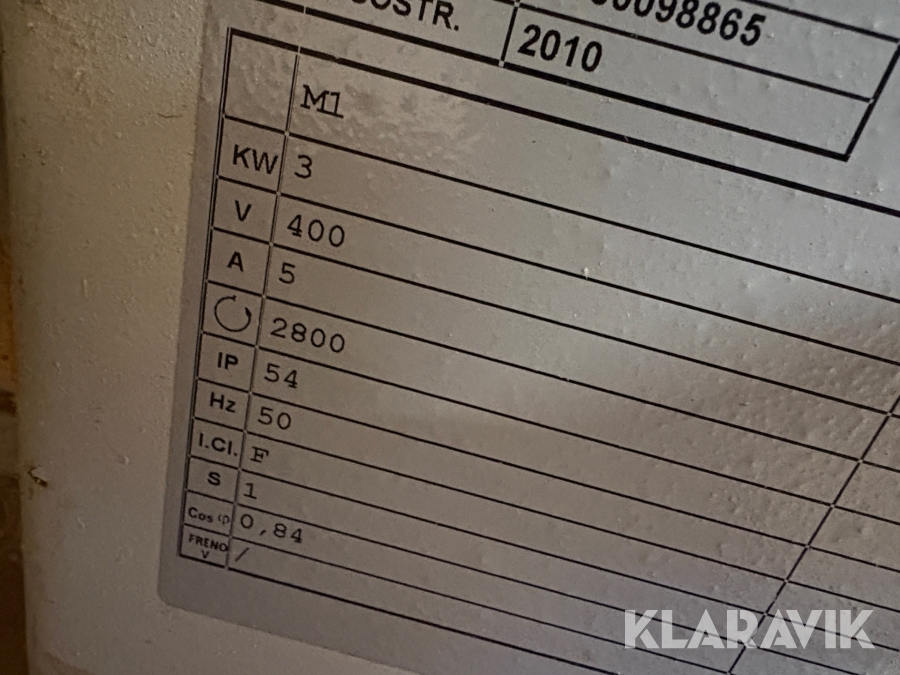 Slibemaskine Griggio GL 30