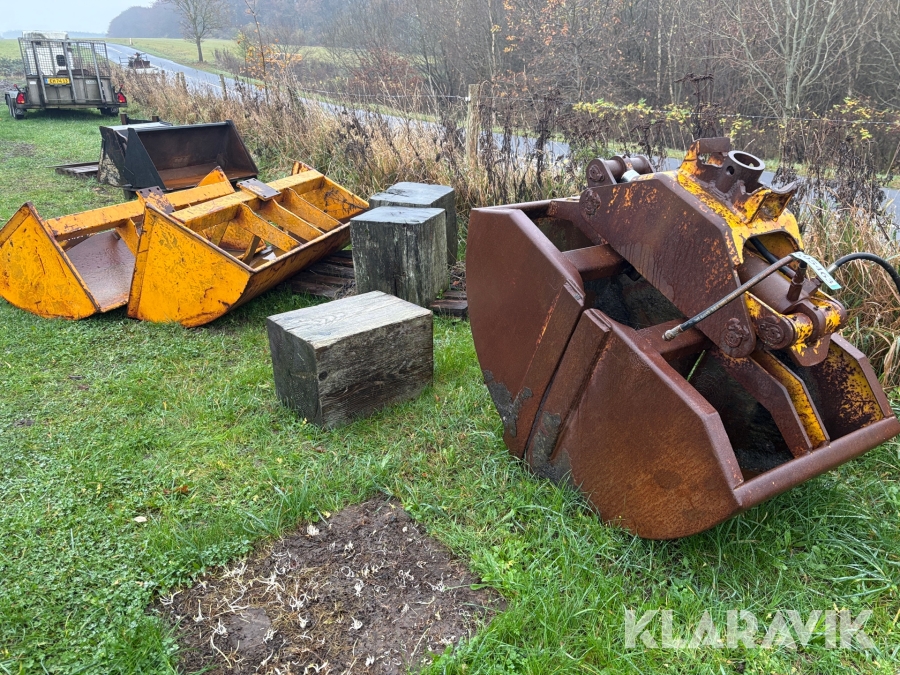 Sandgrab med kornsider