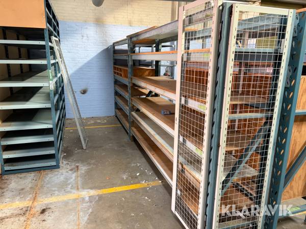 Pallereoler til halv og hele paller - 10 sektioner i alt