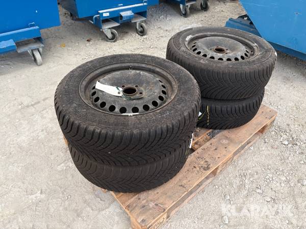 Dæk Continental/Hankook 215/60R16 - 4 styk