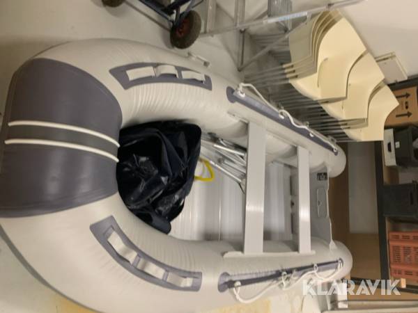 Gummibåd Aquarib 360 EXTREME med mercury 6Hk påhængsmotor.