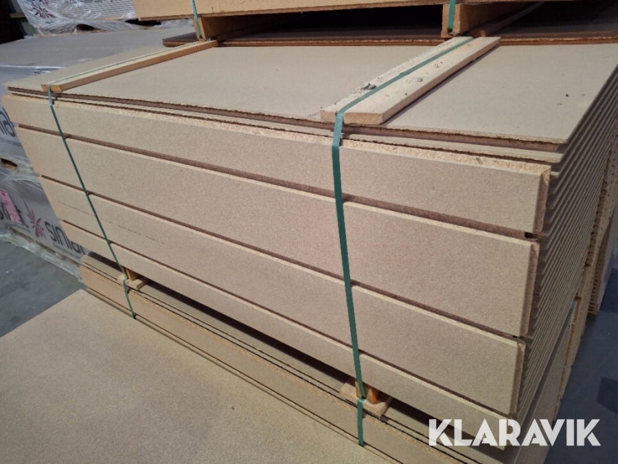 Gulvspånplader Forestia til 16 mm PEX-rør 62 styk