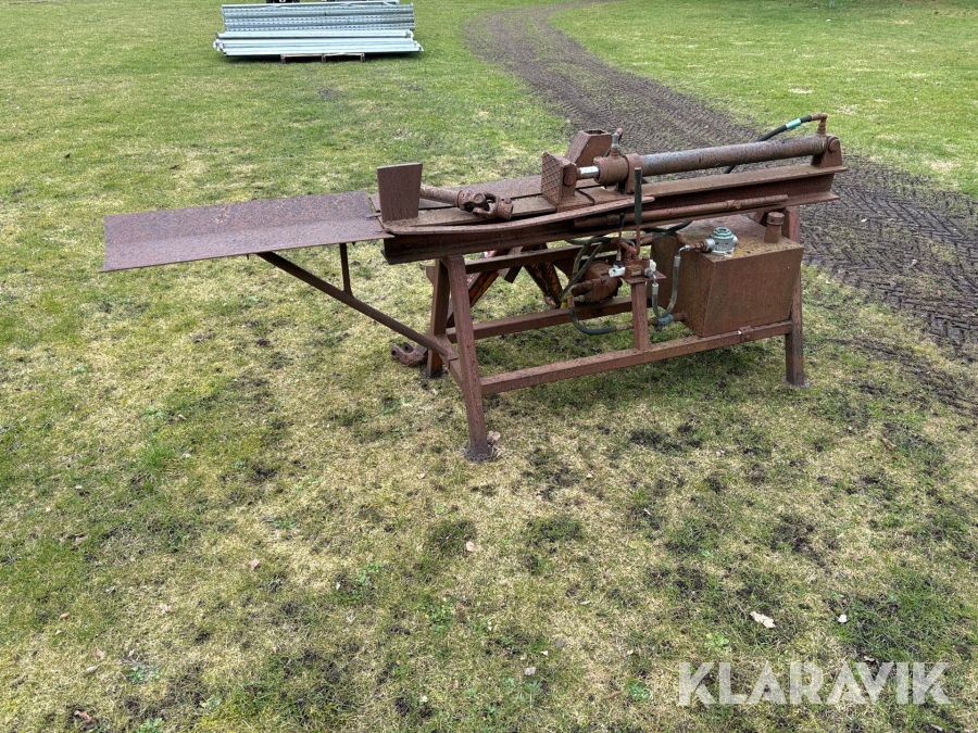 Brændekløver med A ramme & pto.