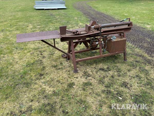 Brændekløver med A ramme & pto.