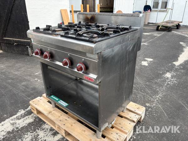 Professionelt Gaskomfur Bertos G7F4M - 4 blus
