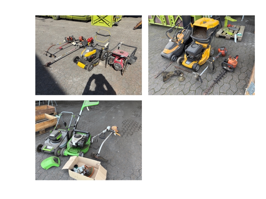 Lot: have park maskiner 13 maskiner