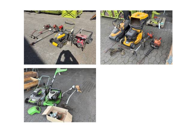 Lot: have park maskiner 13 maskiner