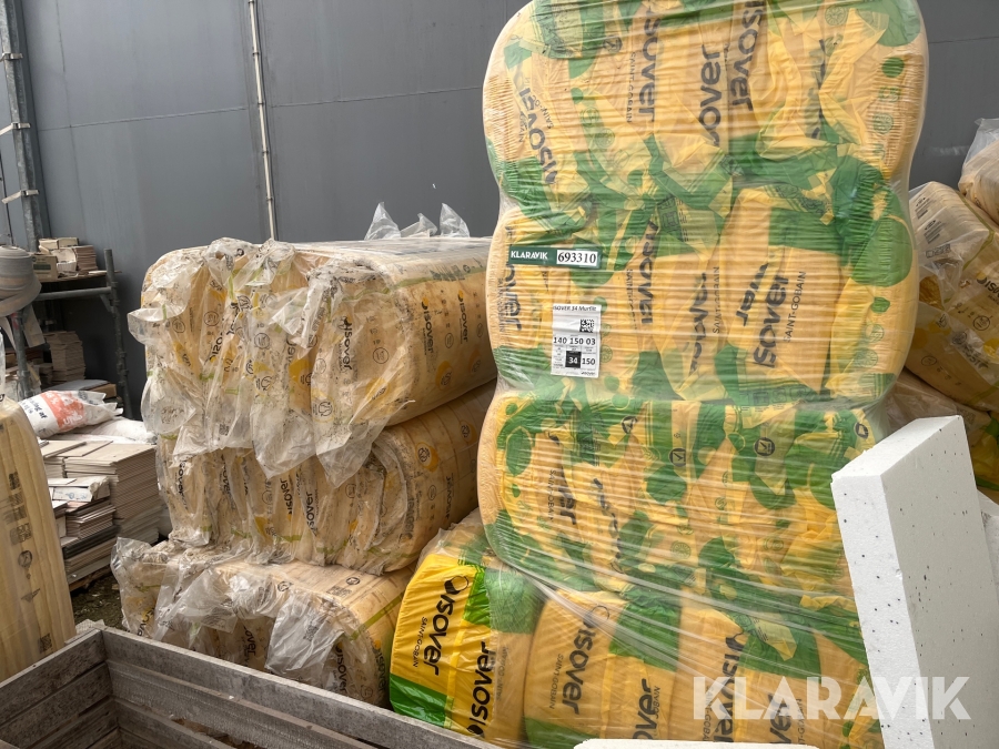 Isolering Isover Murfit 32-34 3 paller 56 pakker