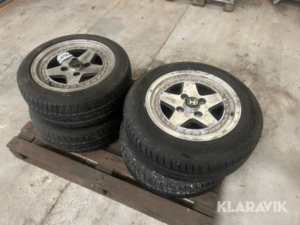 Alufælge Zender 195/50-15  1 sæt (4styk)