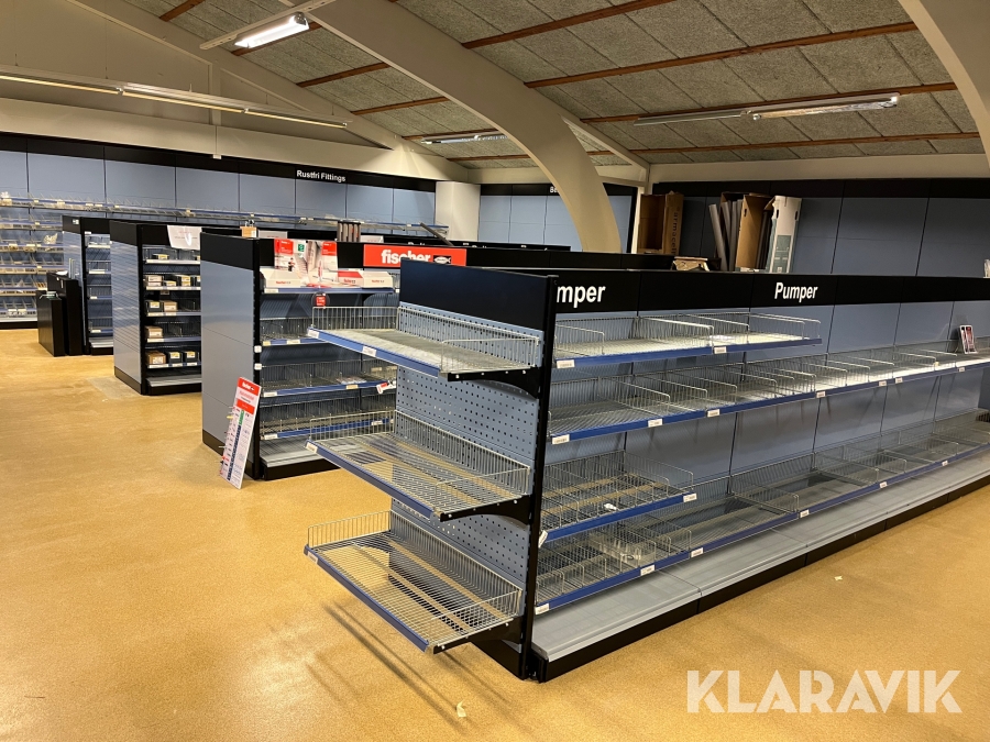 Værksteds/butik inventar