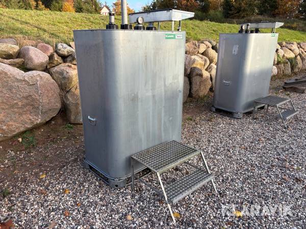 Spildolietank SCHÜTZ Tit 1000L dobbeltsidet