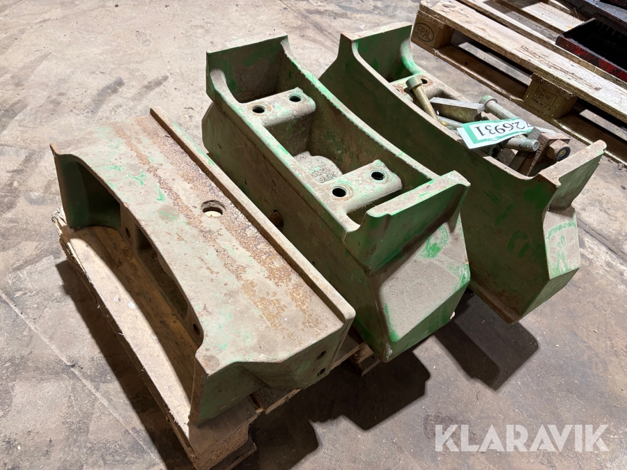 Vægtklodser - 3 styks